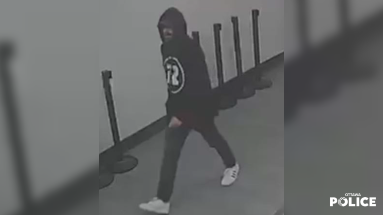 渥太华警方公布的March Road抢劫案待辨认嫌疑人照片